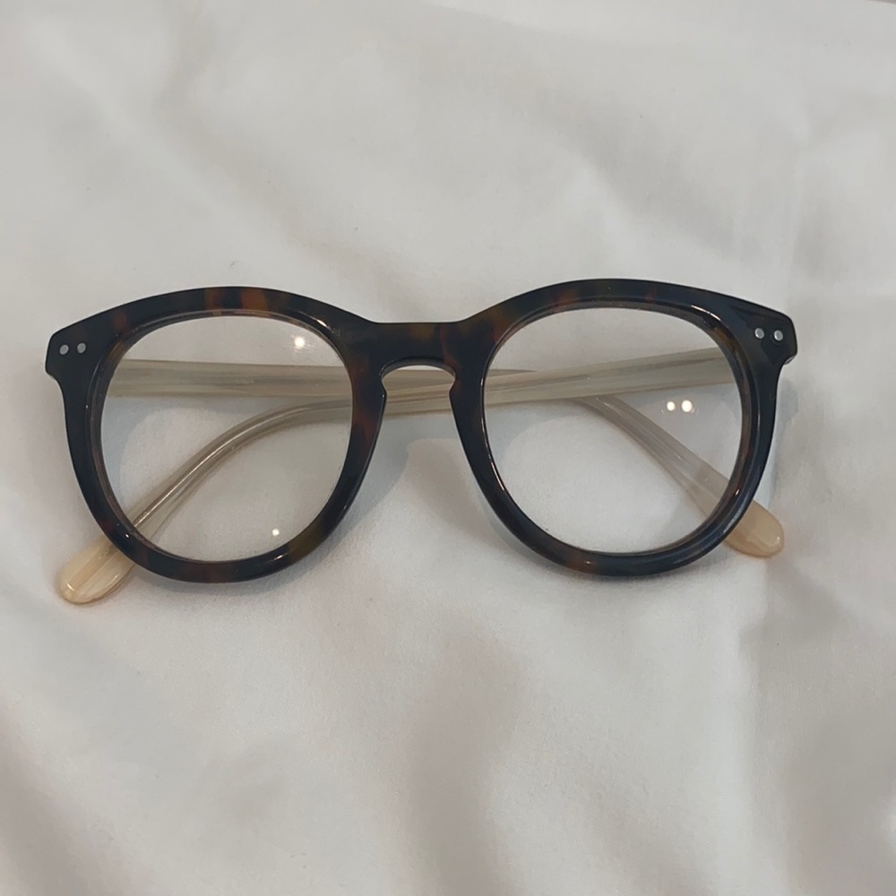 Anthropologie Reading Glasses: 1.5x Mag., Tortoise